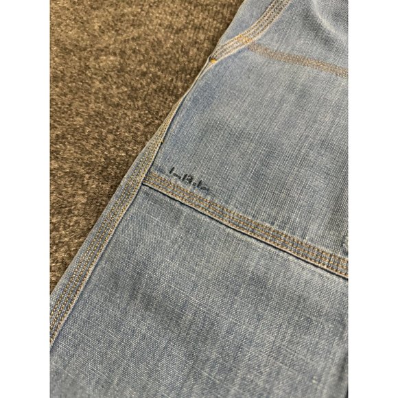 VTG Ralph Lauren Cropped Jeans‎ Women 10 Wide-Leg Gaucho Retro 90s Y2K Denim LRL - Picture 5 of 10